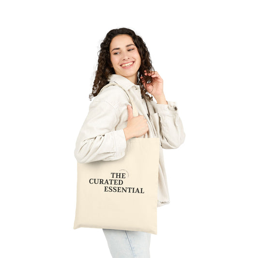 Tote Bag — 'The Curated Essential' Canvas Market Tote