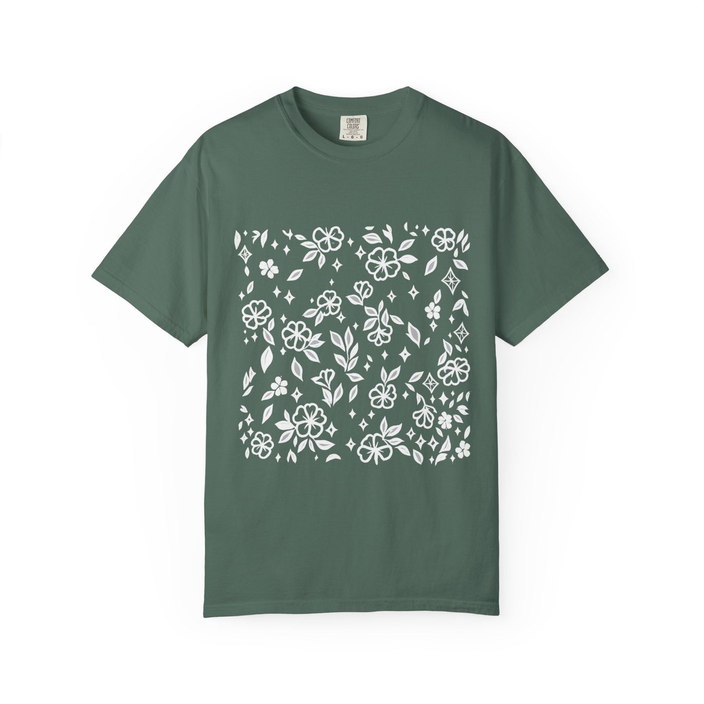 Floral Square T-Shirt