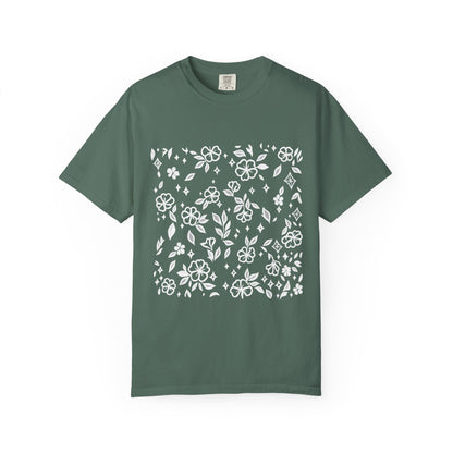 Floral Square T-Shirt