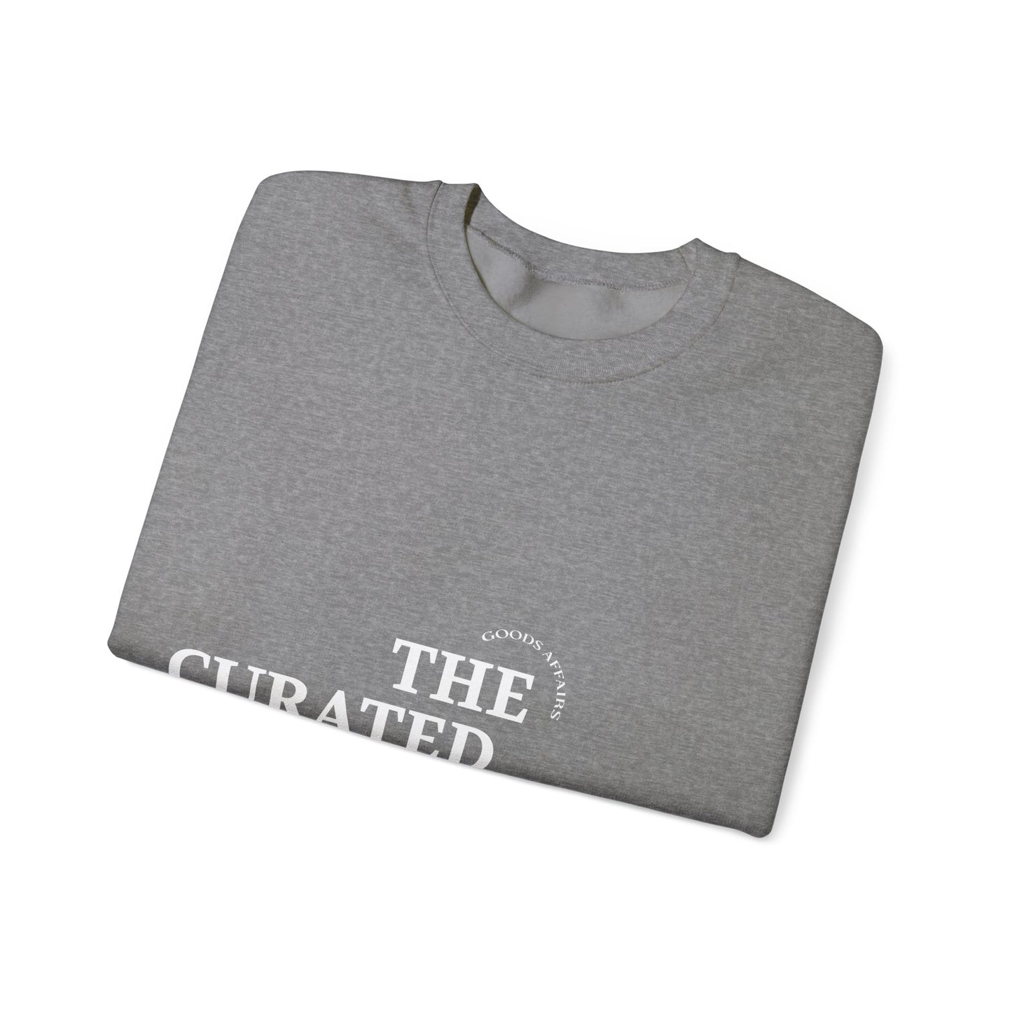 Crewneck Sweatshirt – "The Curated Essential" Minimal Graphic