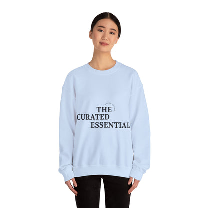 Crewneck Sweatshirt – "The Curated Essential" Minimal Graphic