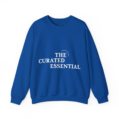 Crewneck Sweatshirt – "The Curated Essential" Minimal Graphic