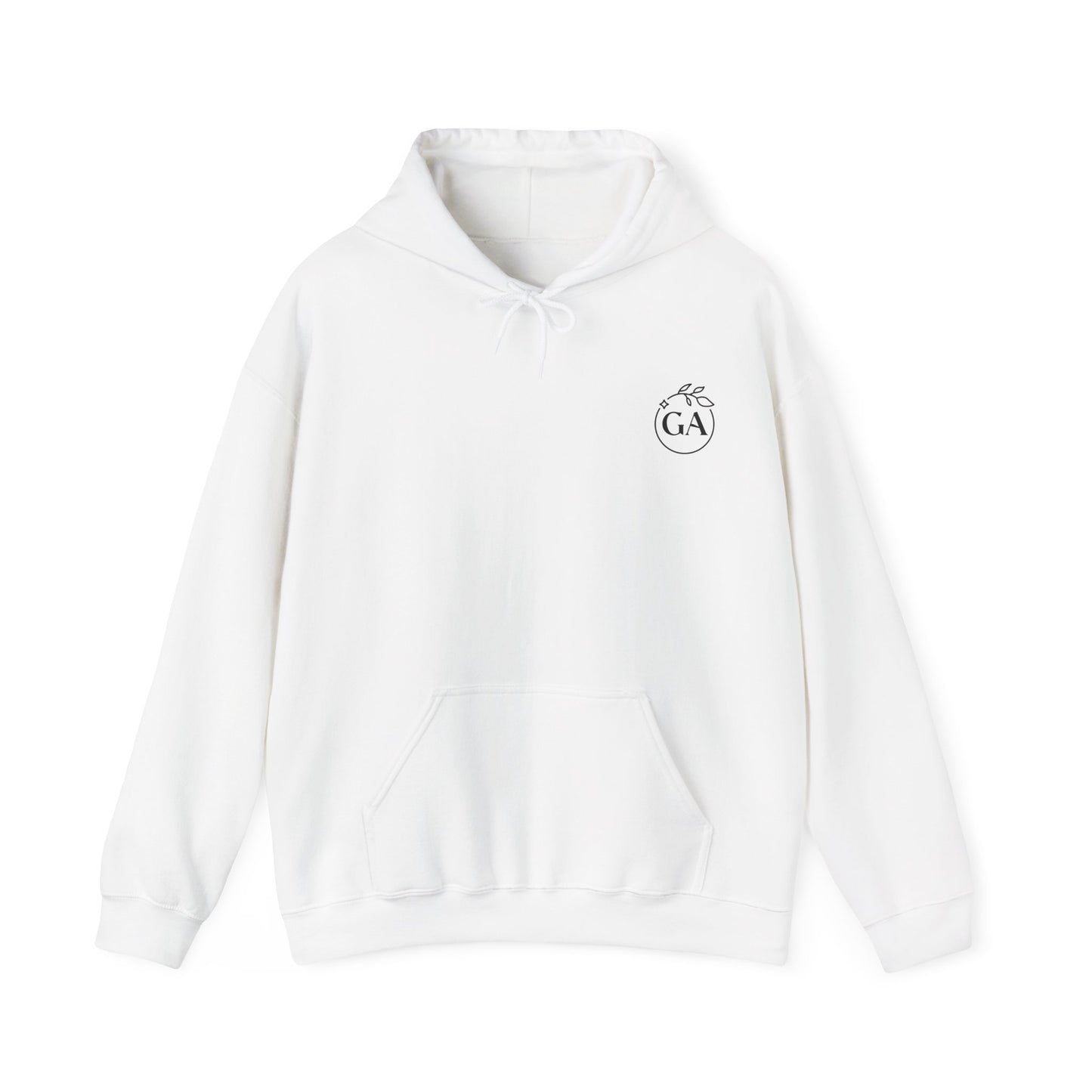 Floral Goods Affairs Hoodie — Minimal Line Art Flower Pullover