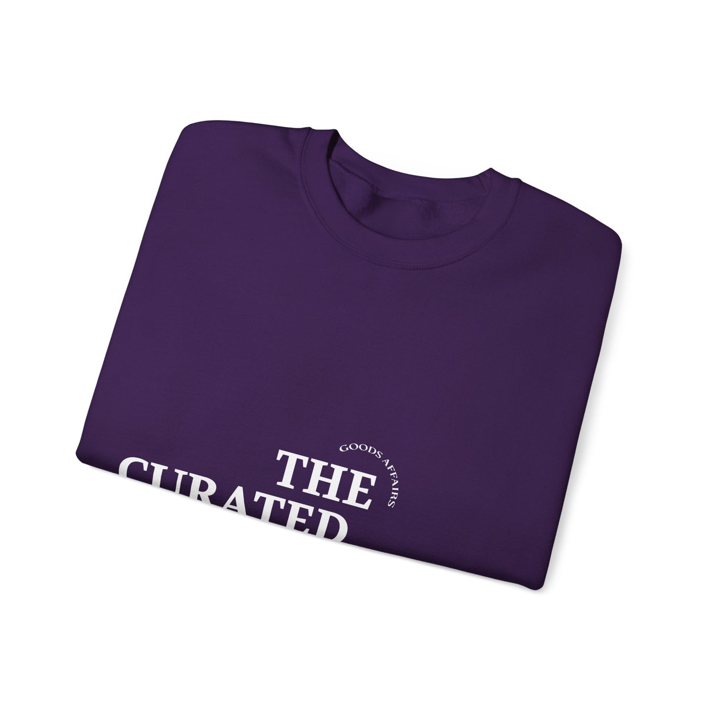 Crewneck Sweatshirt – "The Curated Essential" Minimal Graphic