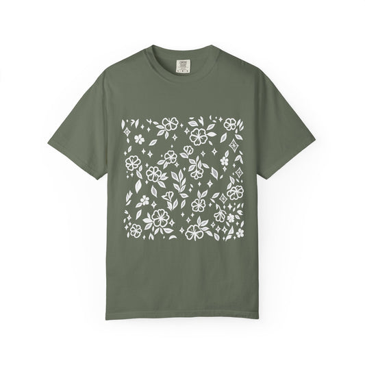 Floral Square T-Shirt
