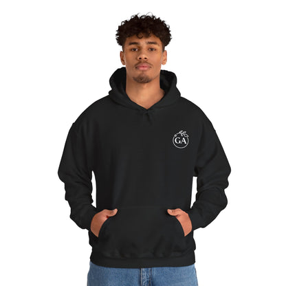 Floral Goods Affairs Hoodie — Minimal Line Art Flower Pullover