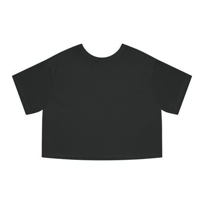 GA Floral Crest Cropped Tee — Champion Women's Heritage Style