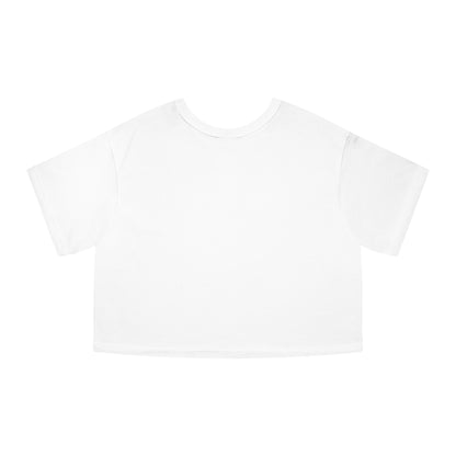 GA Floral Crest Cropped Tee — Champion Women's Heritage Style