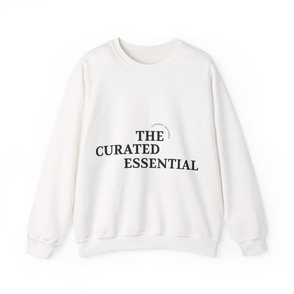 Crewneck Sweatshirt – "The Curated Essential" Minimal Graphic