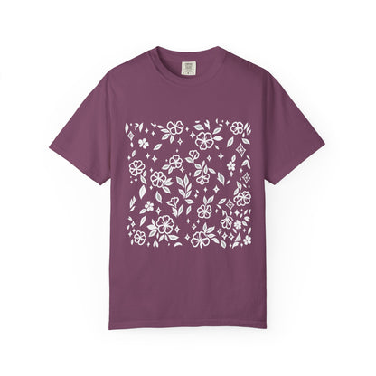 Floral Square T-Shirt