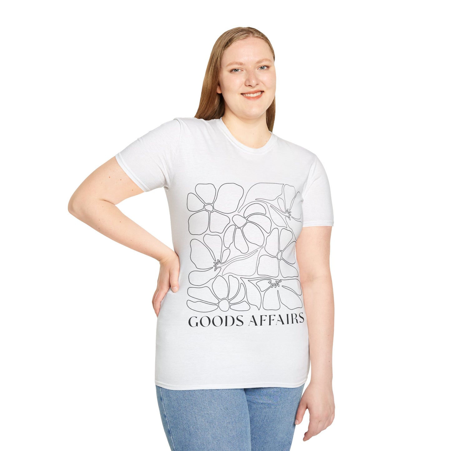 Goods Affairs Unisex garment-dyed heavyweight T-Shirt