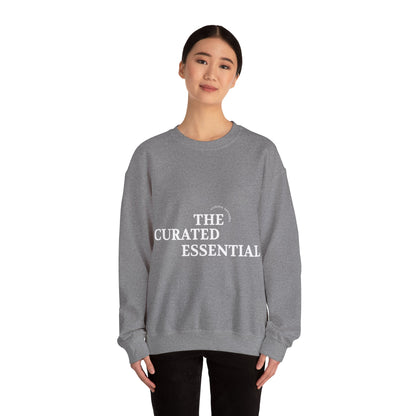 Crewneck Sweatshirt – "The Curated Essential" Minimal Graphic