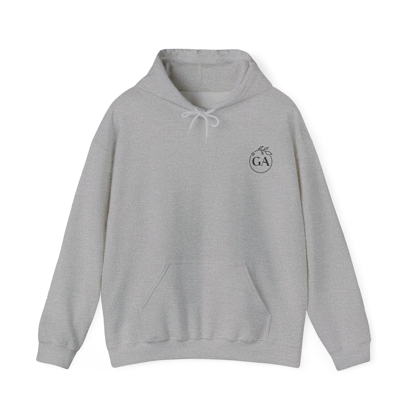 Floral Goods Affairs Hoodie — Minimal Line Art Flower Pullover