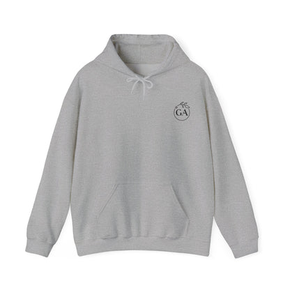 Floral Goods Affairs Hoodie — Minimal Line Art Flower Pullover