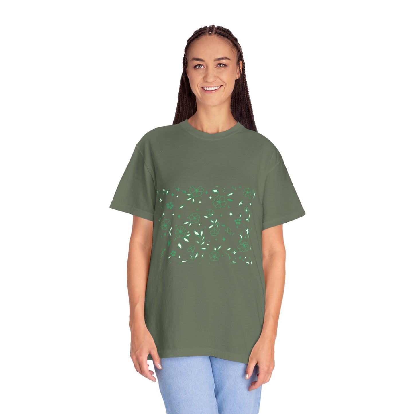 Blooms Pattern Tee