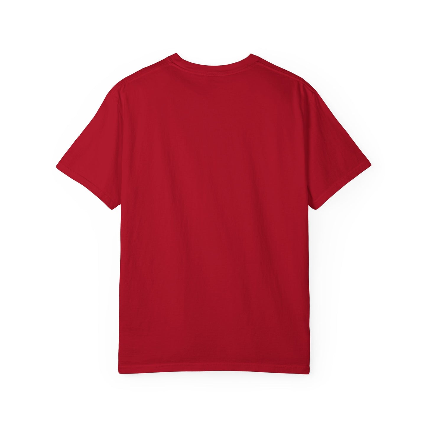 Blooms Pattern Tee — Golden Line Art Square Pattern