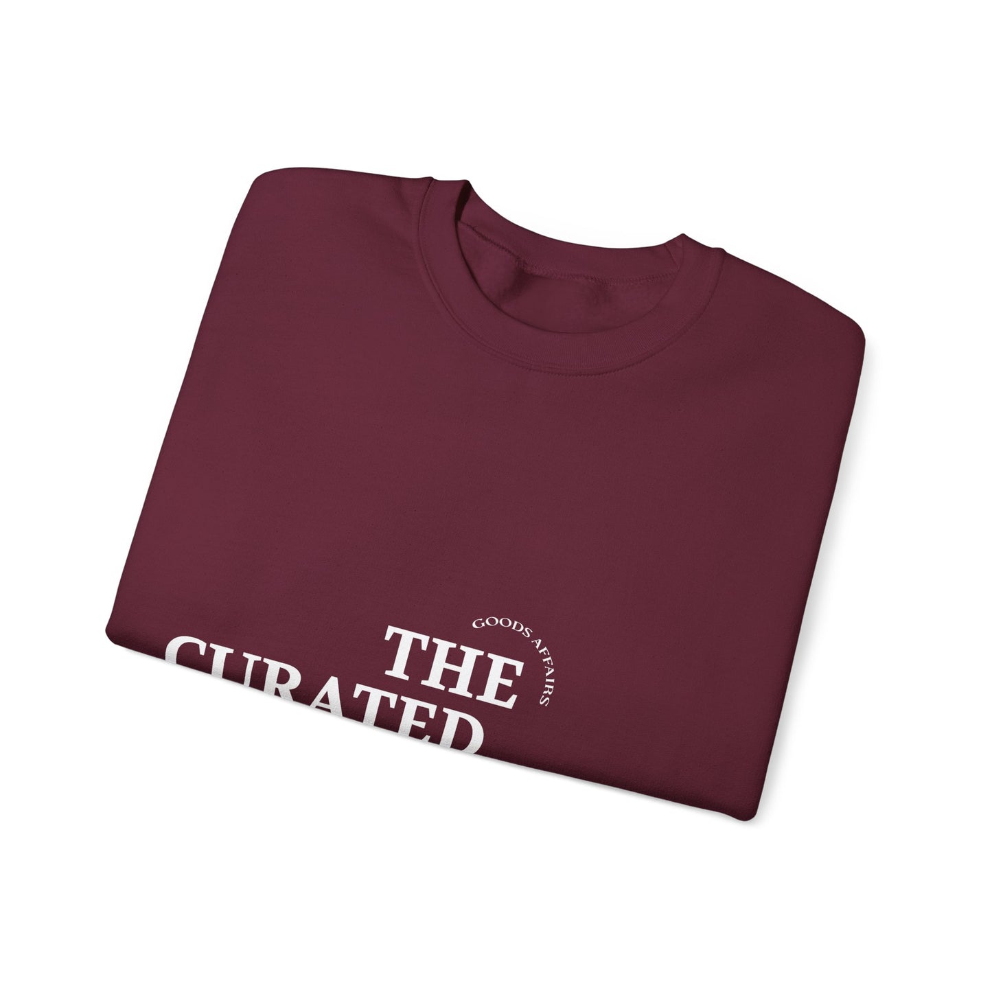 Crewneck Sweatshirt – "The Curated Essential" Minimal Graphic