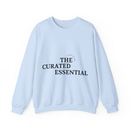 Crewneck Sweatshirt – "The Curated Essential" Minimal Graphic
