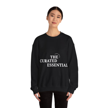 Crewneck Sweatshirt – "The Curated Essential" Minimal Graphic