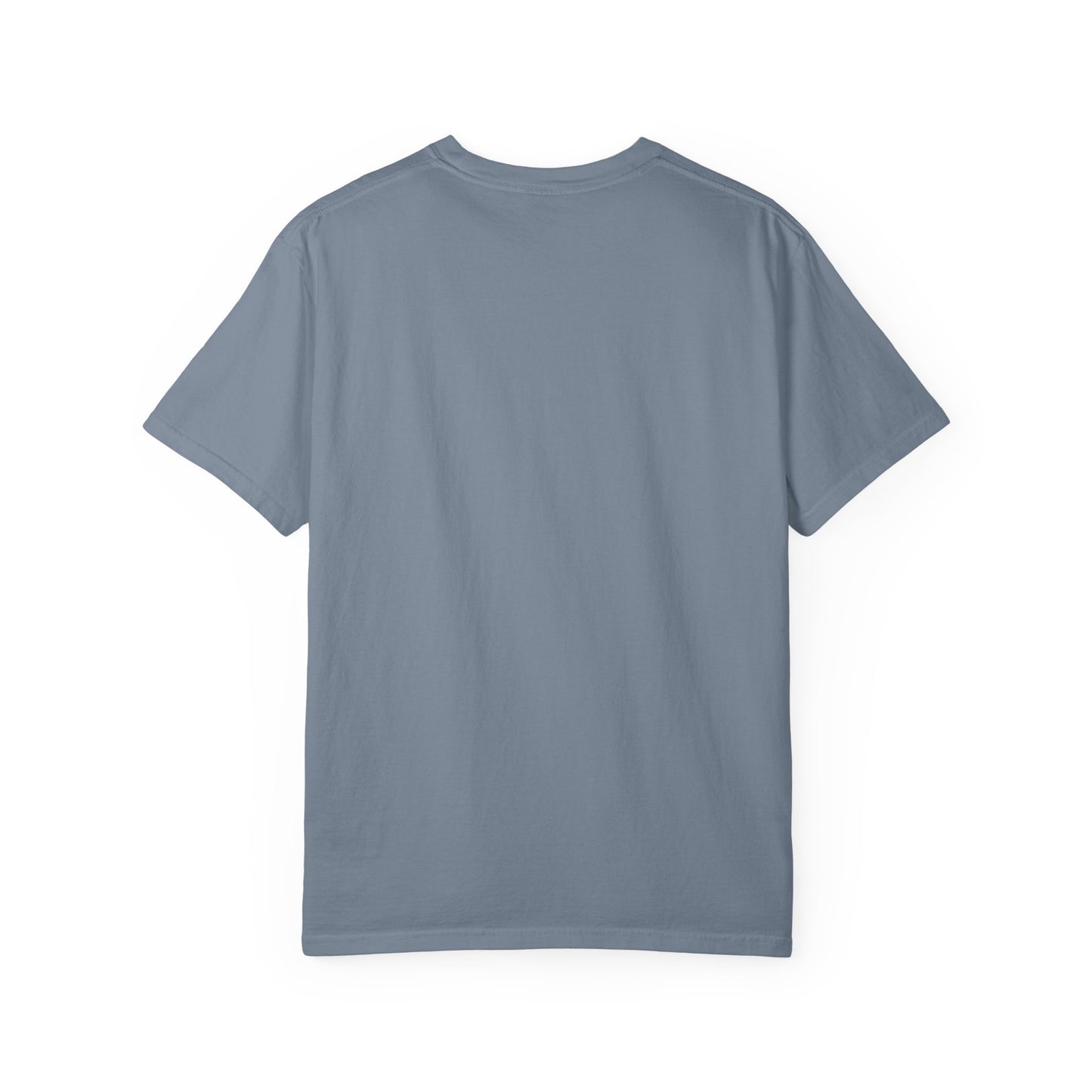 Blooms Pattern Tee — Golden Line Art Square Pattern